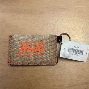 Free w/Bundle only!! New Rare Vintage Hooters Keychain Pouch Clearwater Florida